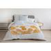 Pineapple Leaves Fleece Throw Blanket