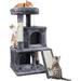 Tucker Murphy Pet™ 36" Chavdar Cat Tree Wood in Gray | 36 H x 18 W x 18 D in | Wayfair 4029C8BDCE364915AA977A0504765ADE