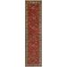 Noori Rug Fine Vintage Distressed Jumoke Red/Beige Runner - 3'0" x 12'5"