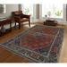 Noori Rug Fine Vintage Distressed Martina Rust/Brown Rug - 6'6" x 10'3"