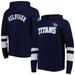 Men's Tommy Hilfiger Navy/White Tennessee Titans Alex Long Sleeve Hoodie T-Shirt