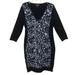 Nine West Dresses | Black And White Nine West Sweater Dress Size M | Color: Black/White | Size: M