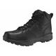 Schnürboots NIKE SPORTSWEAR "Manoa Leather" Gr. 47,5, schwarz (black, black, black) Schuhe Herren Outdoor-Schuhe