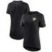 Women's Fanatics Branded Black Pittsburgh Penguins Authentic Pro Rink Raglan Tech T-Shirt