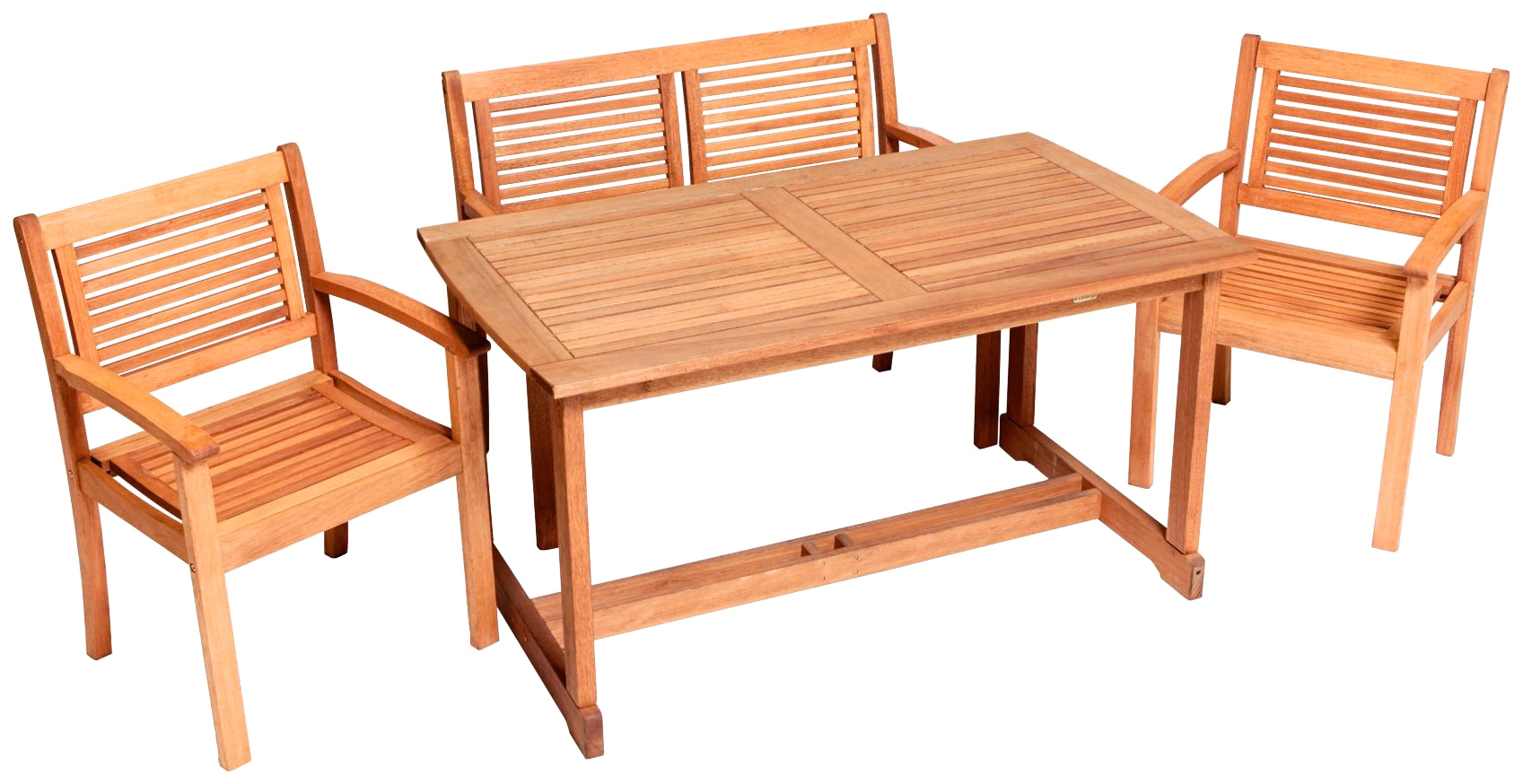 Garten-Essgruppe MERXX "Cordoba", beige (natur,), Sitzmöbel-Sets