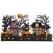 Kurt Adler Musical Halloween Christmas Village | 7.9 H x 15 W x 3.75 D in | Wayfair HW1855