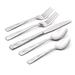 Oneida Tuscany 45 Piece Everyday Flatware Set Stainless Steel in Gray | Wayfair B340045B