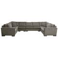 Black Sectional - Vanguard Furniture Michael Weiss 4-Piece Abingdon Sectional Polyester/Cotton/Other Performance Fabrics | Wayfair