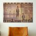 Vault W Artwork 'Circus Sideshow (Parade de Cirque) 1887-1888' by Georges Seurat Painting Print on Canvas Canvas/Metal in Brown/Green/Orange | Wayfair