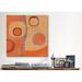 Winston Porter 'Abstract II' by Erin Clark Graphic Art on Canvas in Orange/Red/Yellow | 26 H x 26 W x 1.5 D in | Wayfair 13315-1PC6-26x26