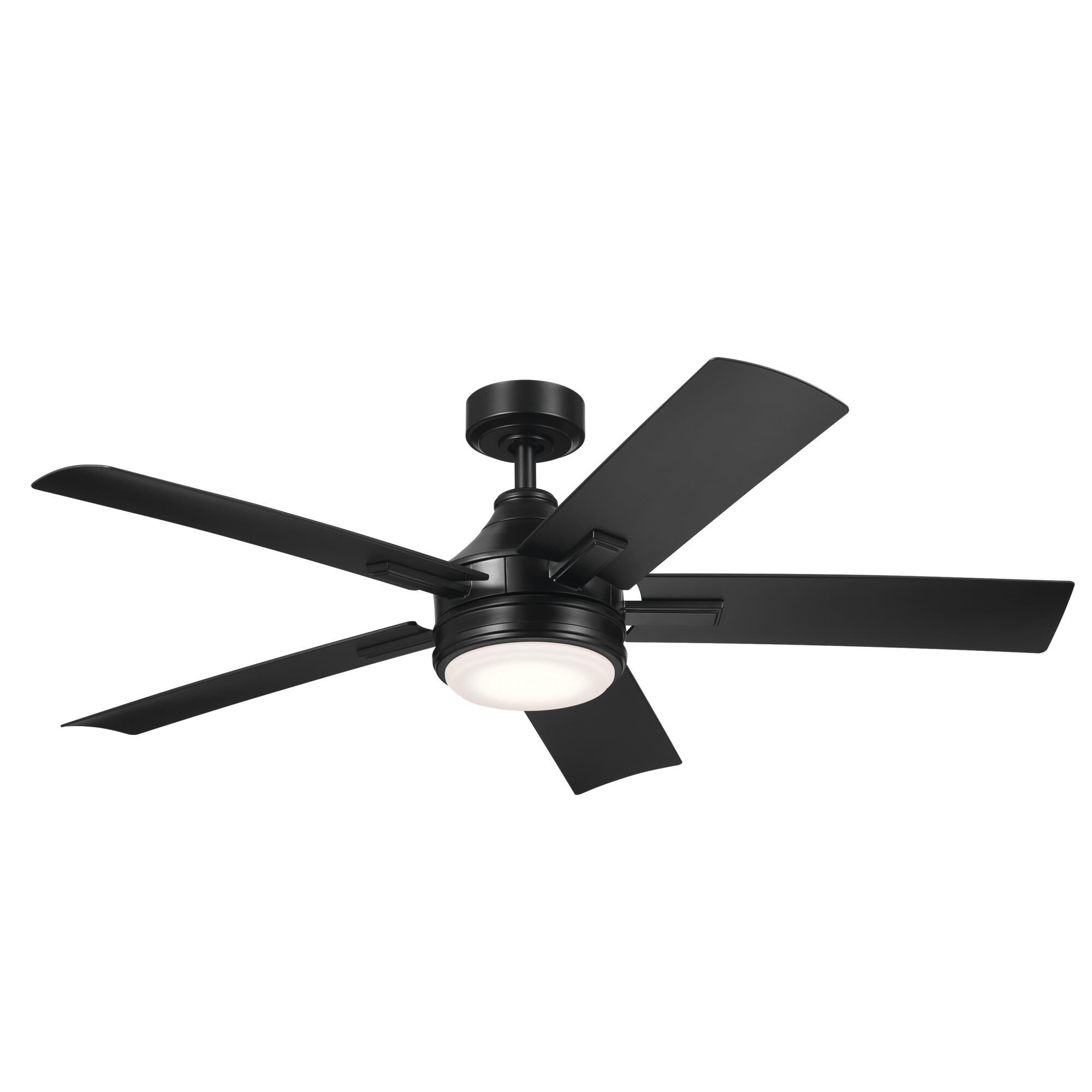 Kichler Lighting Tide 52 Inch Ceiling Fan with Light Kit - 310126SBK