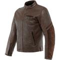 Dainese Merak Giacca in pelle per moto, marrone, dimensione 54