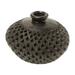 Dakota Fields Annea 5" Stoneware Table Vase Stoneware, Ceramic in Black | 5 H x 7 W x 7 D in | Wayfair 0197F320A6874DACAD093A655E304D2C