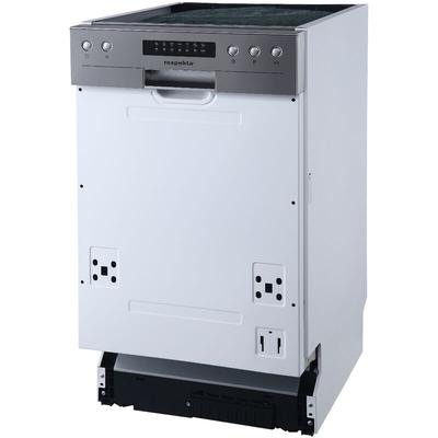 Geschirrspüler Einbau Spülmaschine teilintegriert Aquastop 45 cm Respekta Image