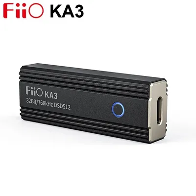 FiiO-Radiateur USB portable KA3 amplificateur de téléphone de sauna puce de radiateur ES9038Q2M