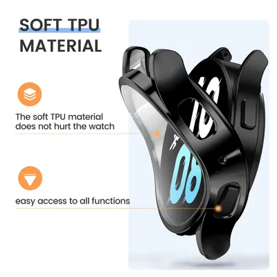 Coque pour Samsung Galaxy Watch 5 accessoires de protection d'écran coque TPU pour Galaxy watch 5