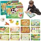 Livre d'Activités Montessori pour Enfant de 2 3 et 4 ans Autocollants Sensoriels