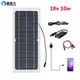 Panneau solaire portable 18V 10W Chargeur solaire Panneaux Solaires Photovoltaïques Flexibles