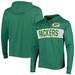 Men's '47 Green Bay Packers Field Franklin Hooded Long Sleeve T-Shirt