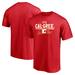 Men's Fanatics Branded Red Calgary Flames Hometown Collection Push Ahead T-Shirt