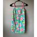 Lilly Pulitzer Dresses | Lilly Pulitzer Vintage Floral Lined Long Sleeveless Dress | Color: Pink | Size: 14g