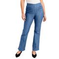 Plus Size Women's Contour Denim Bootcut Jean by June+Vie in Medium Wash (Size 16 W)