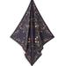 Burberry Accessories | Authentic And New Burberry Rose Print Silk Square Scarf | Color: Black | Size: Os