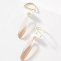 Anthropologie Jewelry | Anthropologie Georgina Pearl Drop Earrings | Color: Gold/Pink | Size: Os
