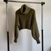 Urban Outfitters Sweaters | Chunky Olive Green Turtleneck Sweater | Color: Green | Size: S