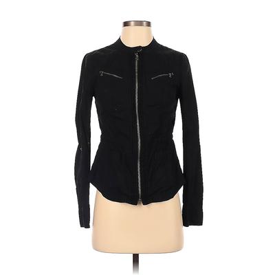 Express Jacket: Short Black Soli...
