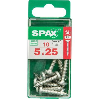 Universalschrauben 5.0 x 25 mm tx 20 - 10 Stk. Holzschrauben - Spax Image
