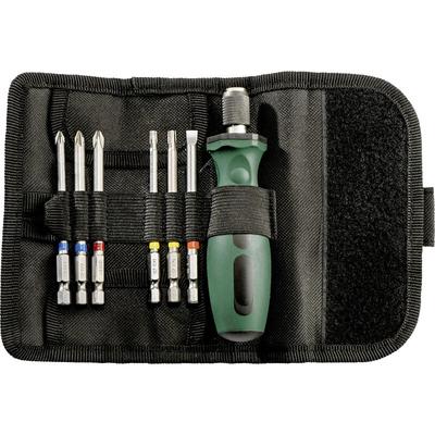 Metabo - 626723000-1 Bit-Set 7teilig inkl. Bithalter-Schraubendreher