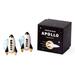 Jonathan Adler 2 Piece Apollo Hanging Figurine Onarment Set Ceramic/Porcelain in Black/White/Yellow | 3.25 H x 2 W x 2 D in | Wayfair 32185