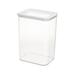 Idesign Recycled Plastic Kitchen Canisters Plastic in White | 5 H x 6.25 W x 9 D in | Wayfair 72210