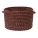 Loon Peak® Abey Utility Wool Basket in Red | 18 W in | Wayfair 9C6B21DB17EF40BA93E7826E02156717
