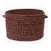 Loon Peak® Abey Utility Wool Basket in Red | 18 W in | Wayfair A396508C18504B3AA8AB8A7839339E28