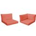 Highland Dunes Outdoor Cushion Set For Monaco-06B Acrylic in Gray/Brown | 4 H x 28 W x 26.5 D in | Wayfair 3E506F00BDA84E7D882F04B0800A5C82