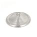 8.5cm Dia Round Shape Home Sealed Drink Cup Mug Lid Cap Cover Silver Tone - Silver Tone
