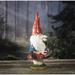 The Holiday Aisle® Santa Gnome w/ Mushroom Figurine Resin | 10 H x 5.12 W x 4.13 D in | Wayfair 46C40B208ECB4538B22ABEAB91721029