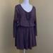 American Eagle Outfitters Dresses | America Eagle Size Large Boho Dress | Color: Purple | Size: L