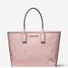 Michael Kors Bags | Michael Kors Jodie Large Logo Jacquard Tote Bag Gift Box New Powder Pink | Color: Pink | Size: Os