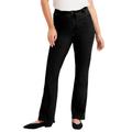 Plus Size Women's June Fit Bootcut Jeans by June+Vie in Black (Size 10 W)