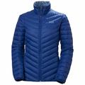 Helly Hansen Damen Daunenjacke Daunenalternative Mantel, Tiefer Fjord, L