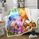 DDONVG Winnie The Pooh Blanket 150 x 200 cm Cartoon Cuddly Blanket Children's Baby Blanket Fleece Blanket Sherpa Sofa Throw Blanket Bedspread (13.130 x 150 cm)