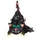 Haunted Hill Farm Yard 4.9-Ft. Tall Inflatable Pre-Lit Black Cat Trio Polyester in Black/Orange | 58.8 H x 90.55 W x 70.86 D in | Wayfair