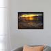 iCanvas 'Another Day in Paradise' by Sebastien Lory Photographic Print on Canvas Metal in Orange/Yellow | 40 H x 60 W x 1.5 D in | Wayfair
