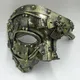 Masque Fantôme Steampunk pour Homme Cosplay Tim Rétro Médiéval Boule Demi-Visage Costume Punk