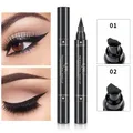 Stylo Eyeliner Liquide Imperméable à vaccage Rapide Crayon Eyeliner Noir avec Eyeliner Cosmétique à