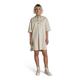 G-STAR RAW Damen Shirt Kleid Short Sleeve, Beige (whitebait D21884-A504-1603), XL