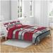 Alabama Crimson Tide Heathered Stripe 3-Piece Full/Queen Bed Set